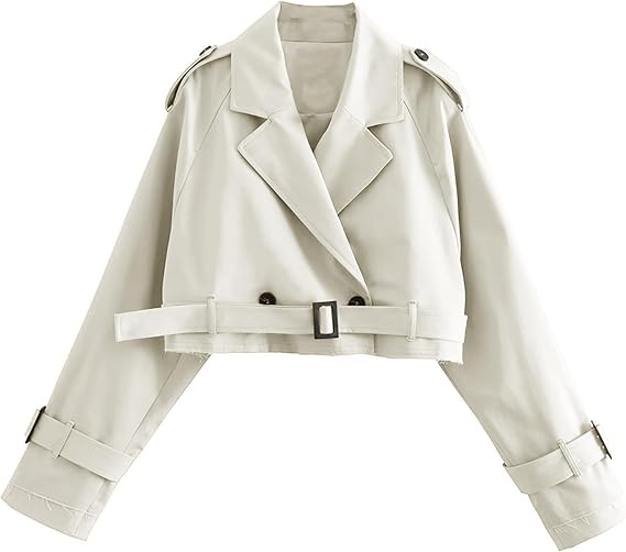 Chaqueta Gabardina + Falda Paper Bag